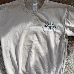 Tan RN Taylor crewneck